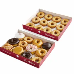 Dozen Assorted Donuts Plus Dozen Old Fashioned Glazed Donuts