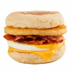 Bacon & Egg Muffin Stack