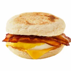 Bacon with Egg & Cheese Muffin