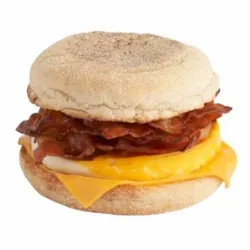 Double Bacon with Egg & Cheese Muffin